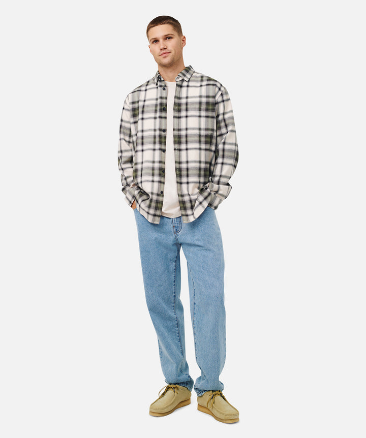 The Blancharo L/s Shirt - Stone