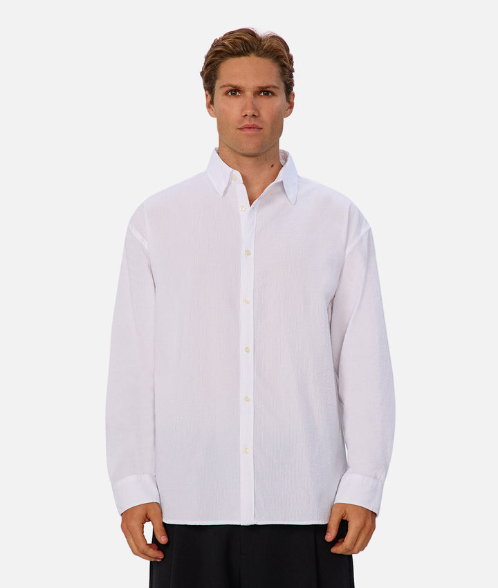 The Knightsbridge Long Sleeve Shirt - White