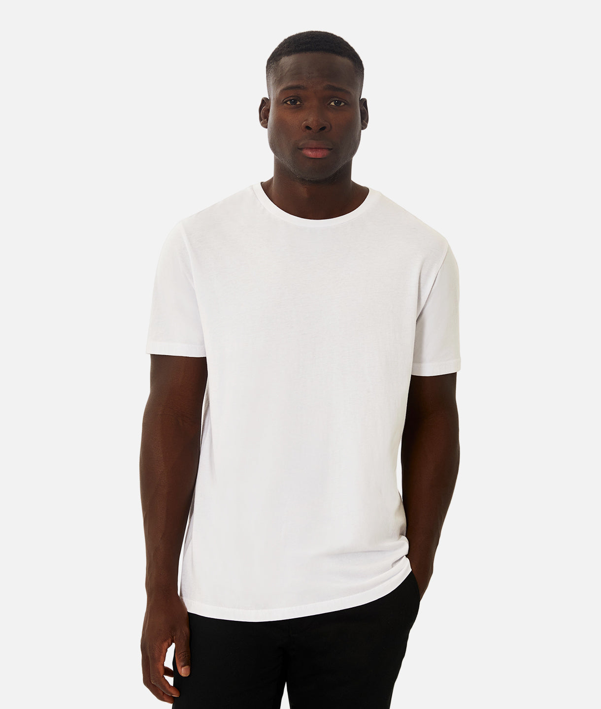 新作BASIC CREW NECK PACK TEE FSD Basic Plain Crew Neck Short Sleeve T-Shirts for Men