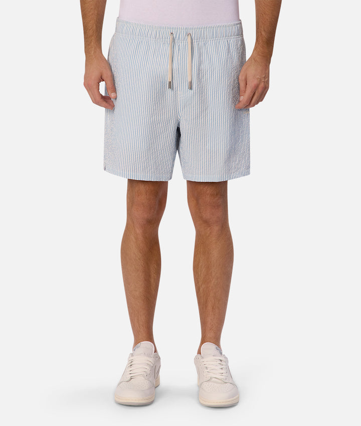 The Coressia Swim Short - Blue White