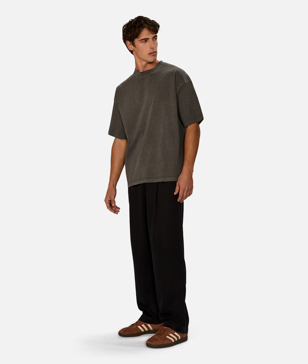 The Del Mar Boxy T-Shirt - Onyx