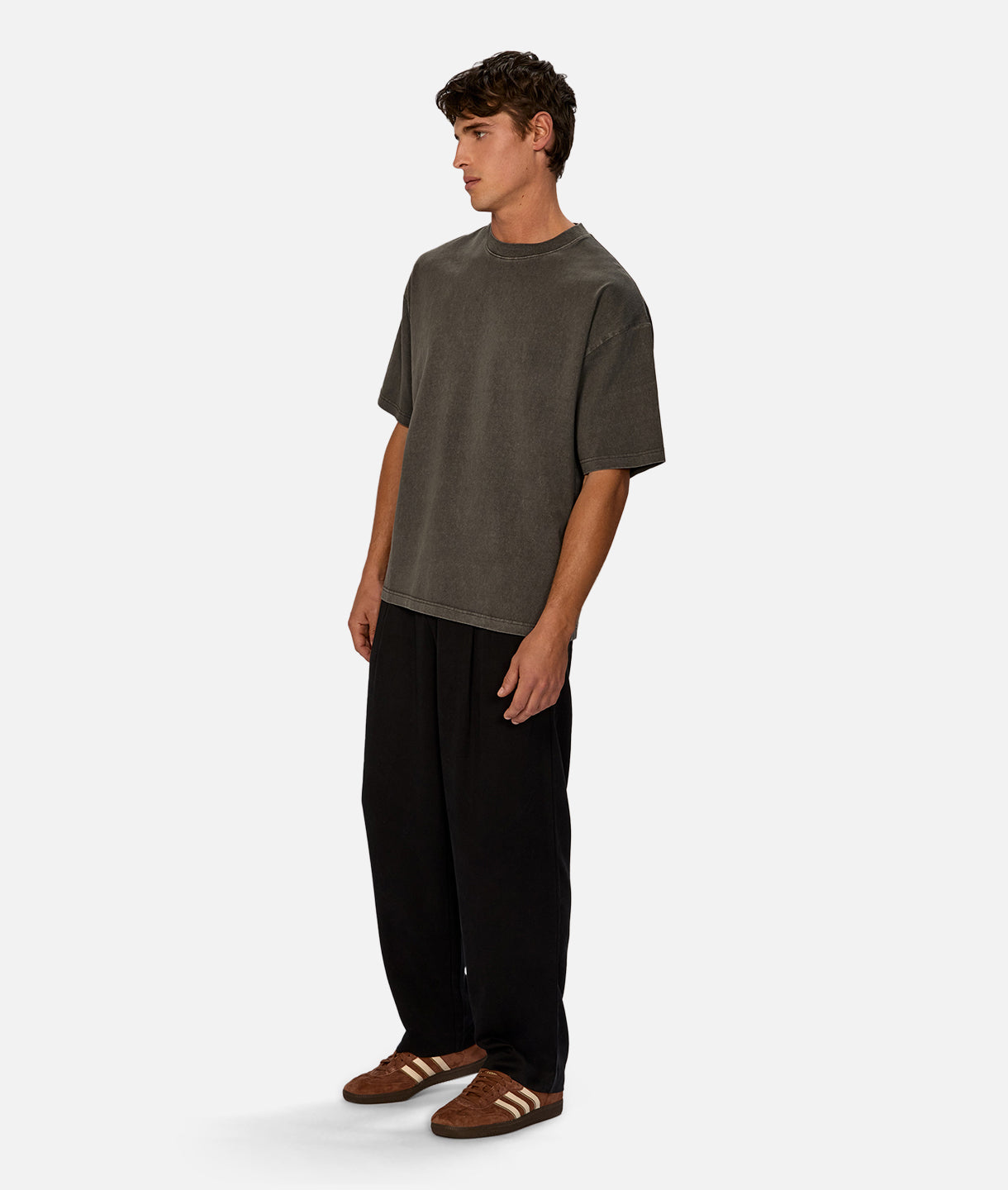 The Del Mar Boxy T-Shirt - Onyx