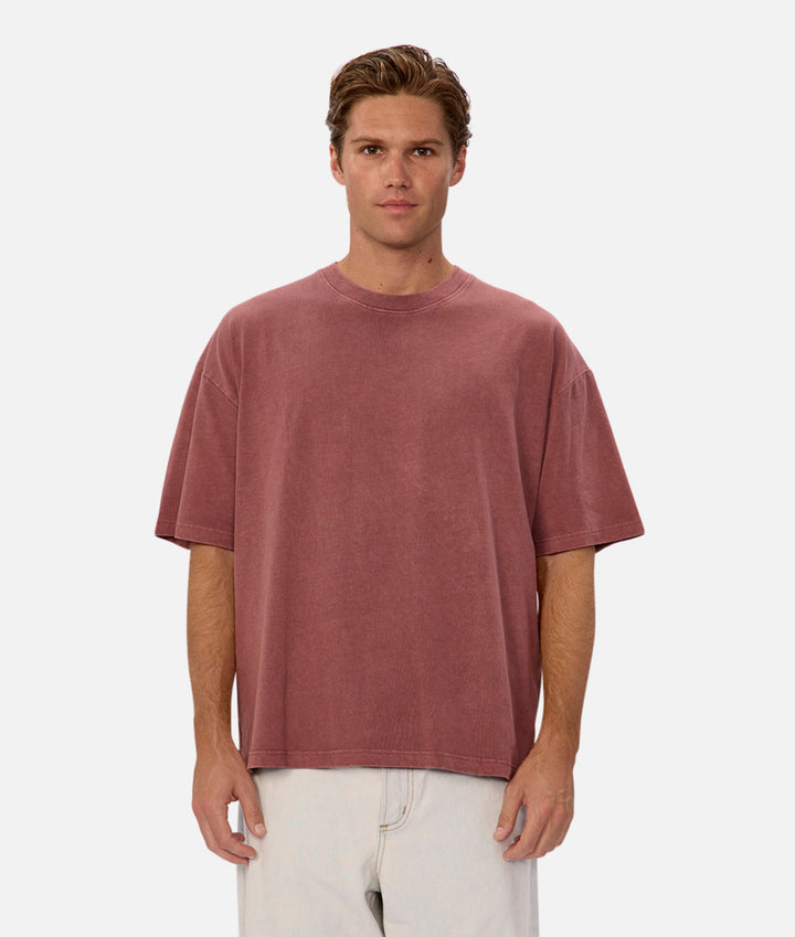 The Del Mar T-Shirt - Oxblood