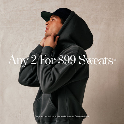 Any 2 for $99 Sweats and Jackets*