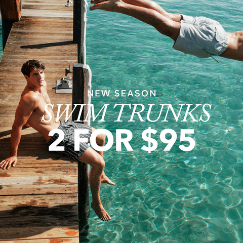 Any 2 for $95 Swim Trunks*