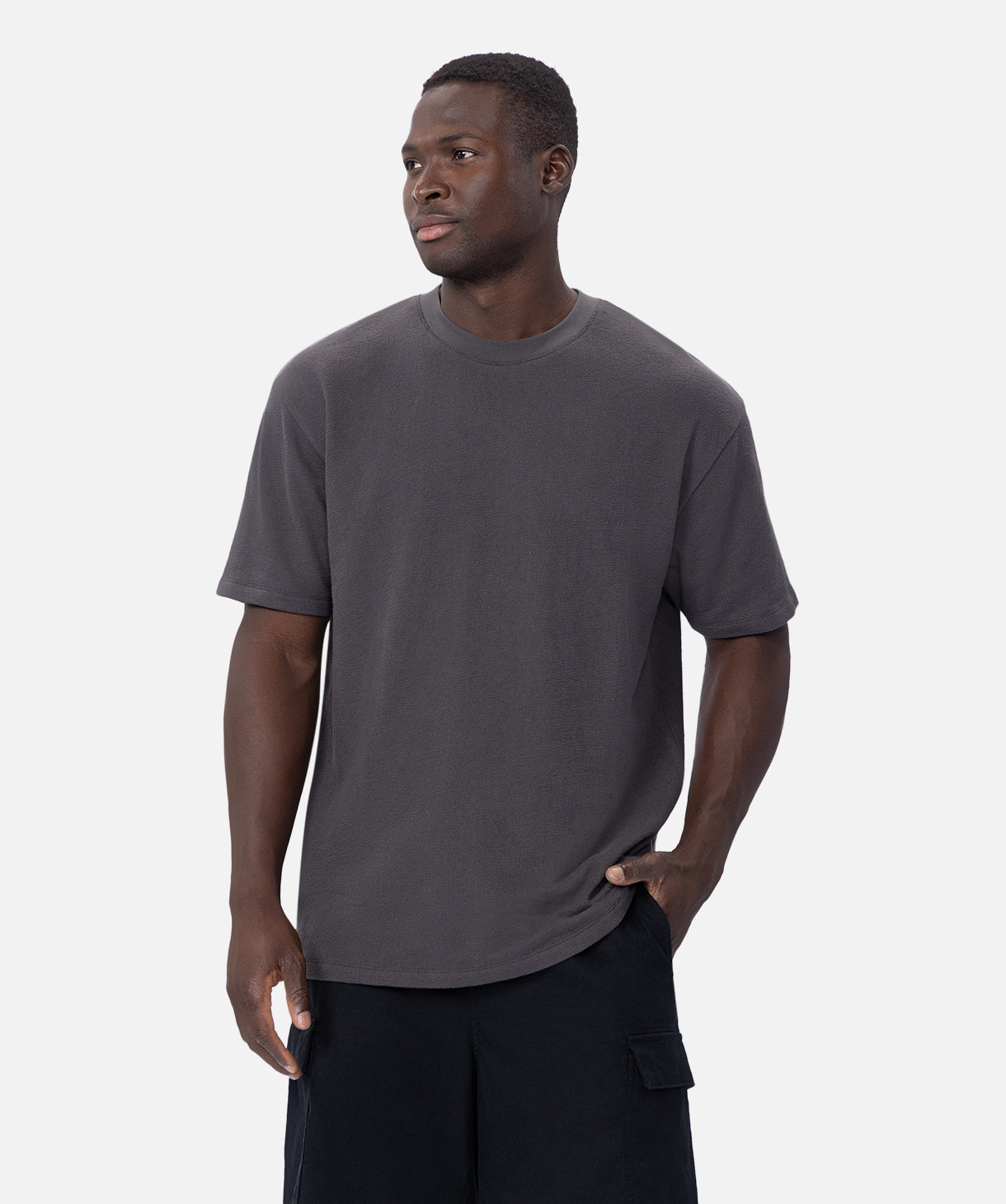 The Henderson Boucle T-Shirt - Onyx – Industrie Stateside, Inc