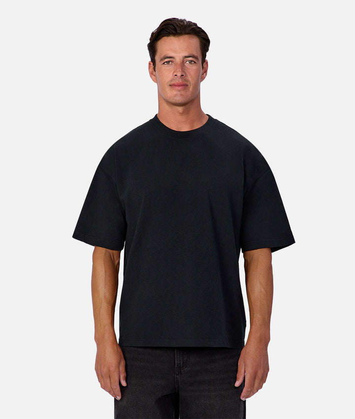 The Del Mar Boxy T-Shirt - Black