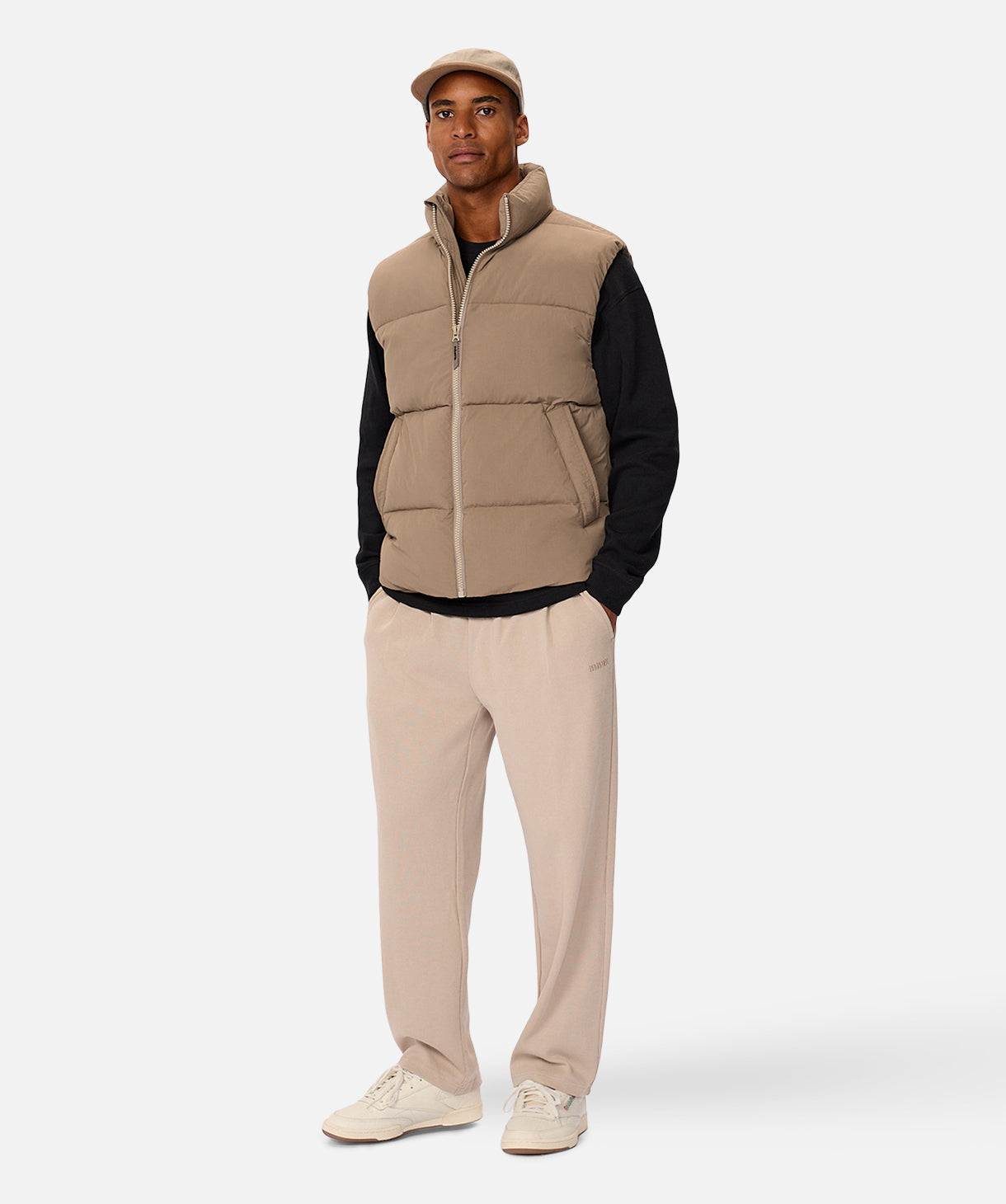 The Busan Puffer Vest - Light Brindle – Industrie US