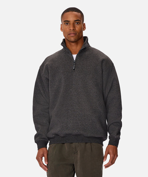 トップス NACHE/ZIP DETAIL TRACK JERSEY CHARCOAL Charcoal Zip Up Fitted Track Top | Co-ords