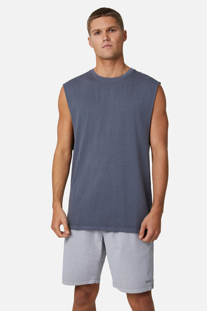 The Triple G Sleeveless T-Shirt - PD Slate