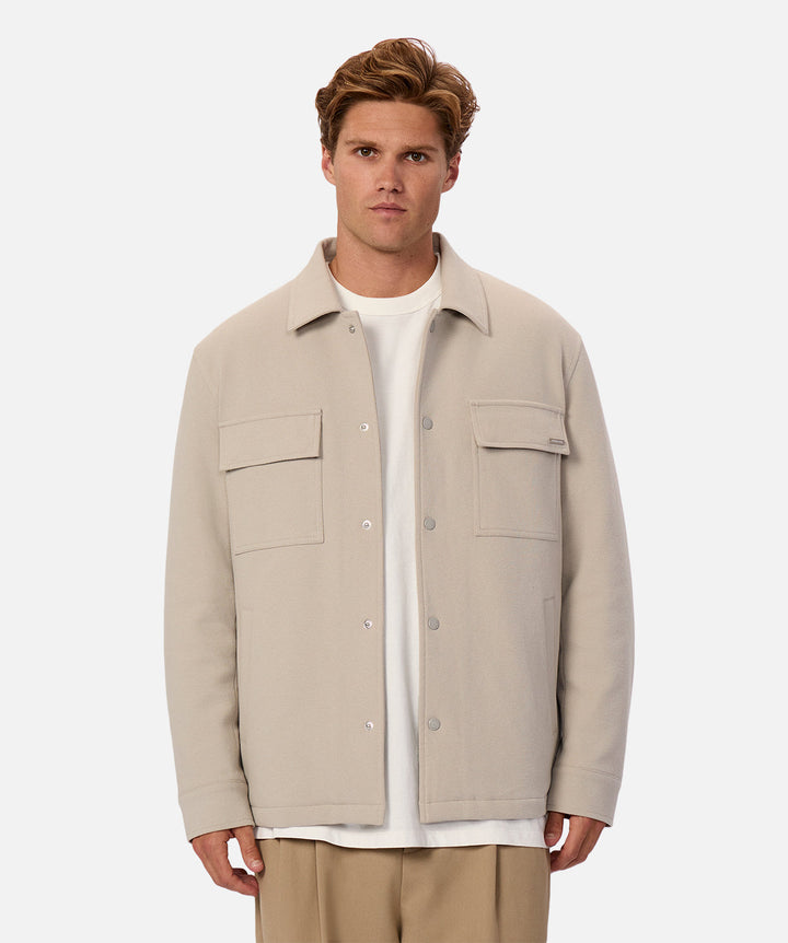 The Westport Field Shirt Jacket - Light Taupe