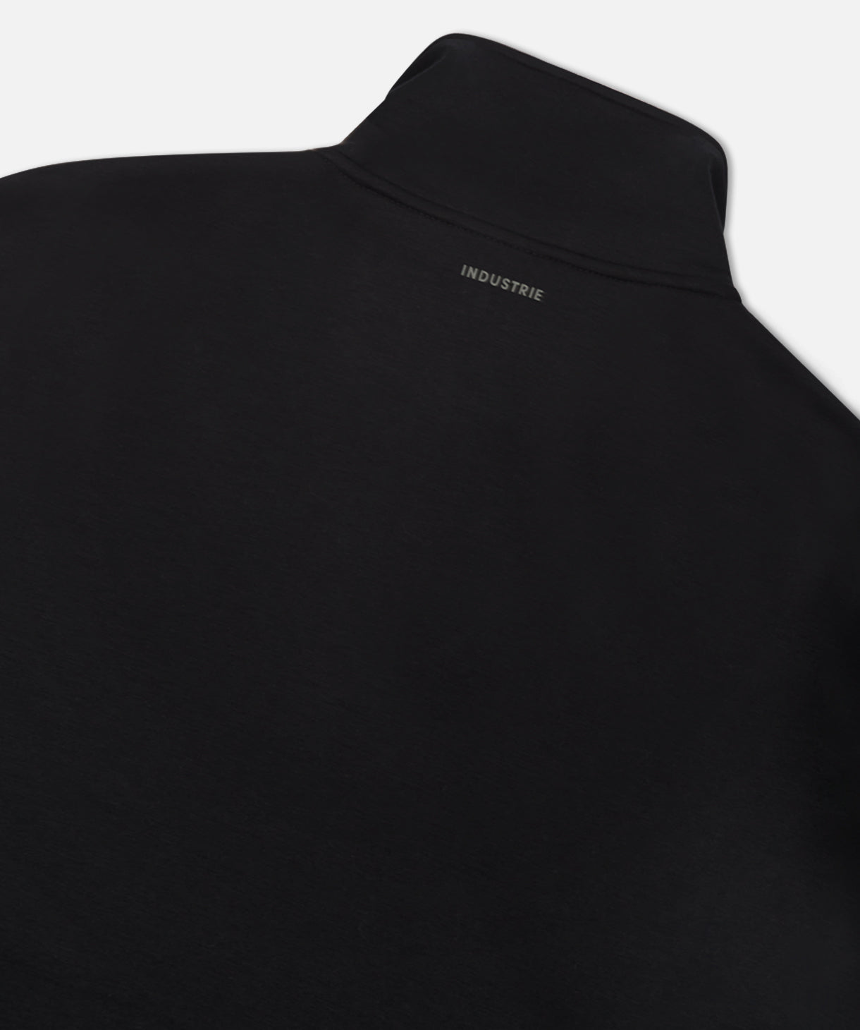 The Tech Staunton Quarter Zip Sweatshirt - Solid Black