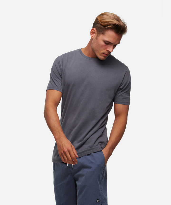 The Basic Classic Crew Neck T-Shirt - PD Slate