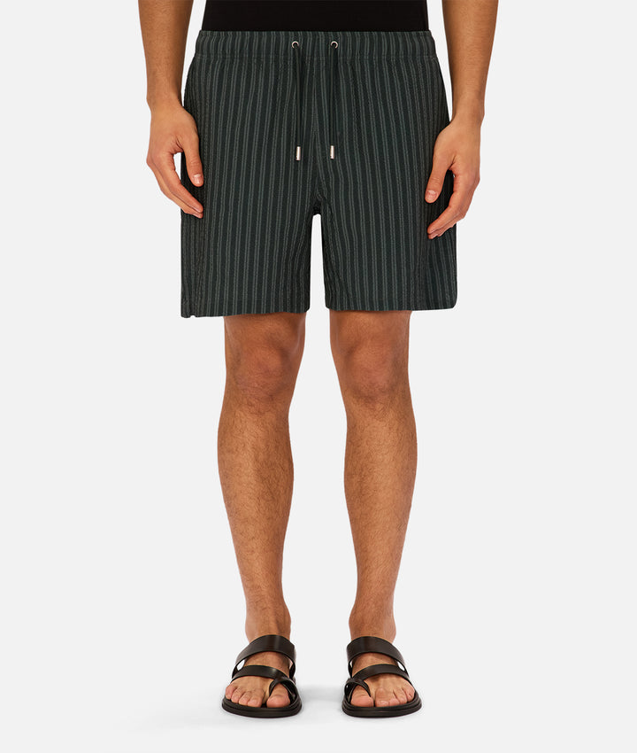 The Berkeley Swim Short - Dk Teal / Arctic