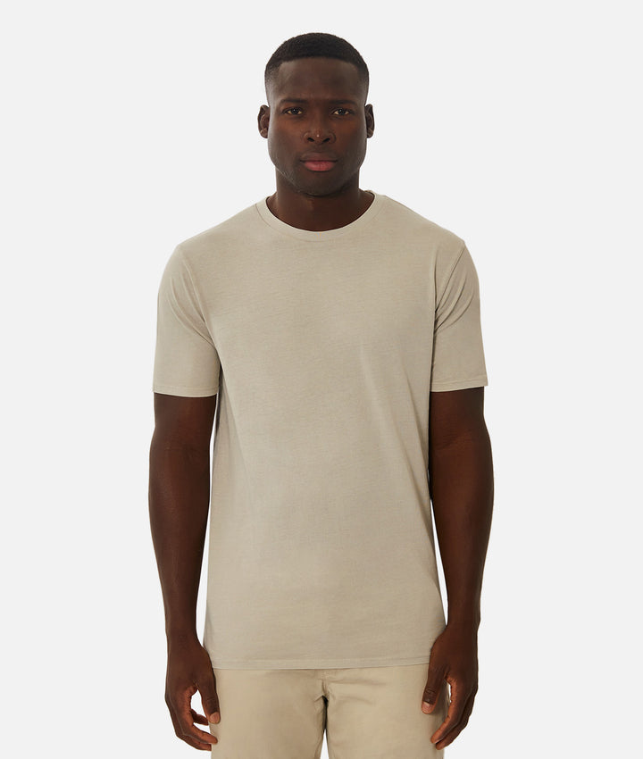 The Basic Classic Crew Neck T-Shirt - OD Stone