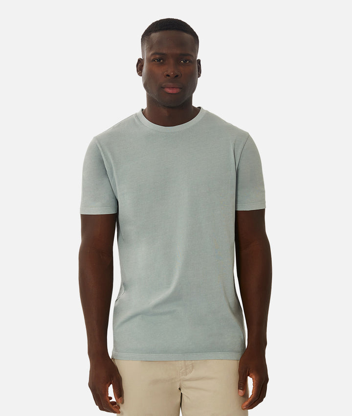 The Basic Classic Crew Neck T-Shirt - PD Faded Blue