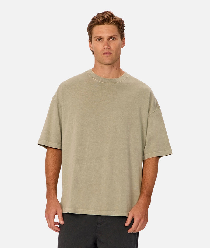 The Del Mar Boxy Fit T-Shirt - Light Sage