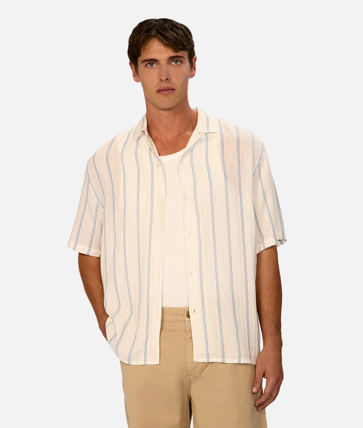 The Guardia S/S Shirt - Vanilla Blue