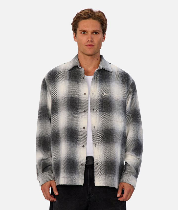 The Highland Long Sleeve Shirt - Charcoal