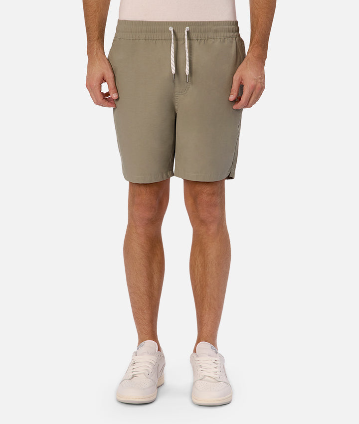The New Jucker Solid Swim Trunk - Lt Olive