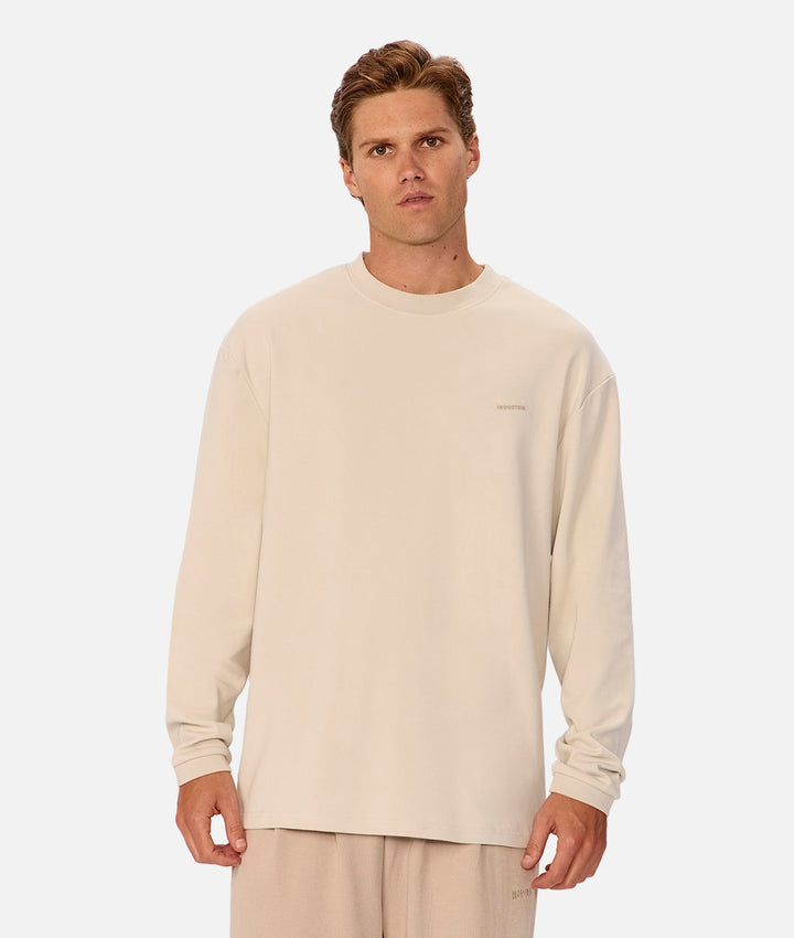The Newport Long Sleeve T-Shirt - Grain