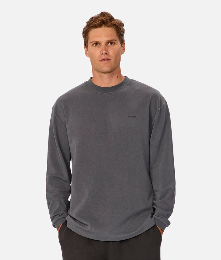 The Newport Long Sleeve T-Shirt - Slate