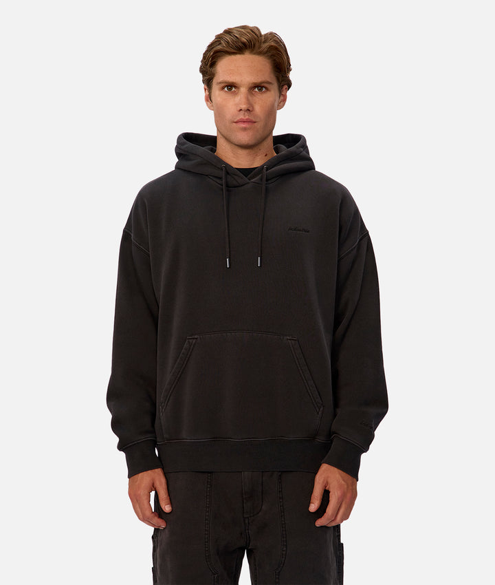 The New Del Sur Washed Hoodie - Washed Black