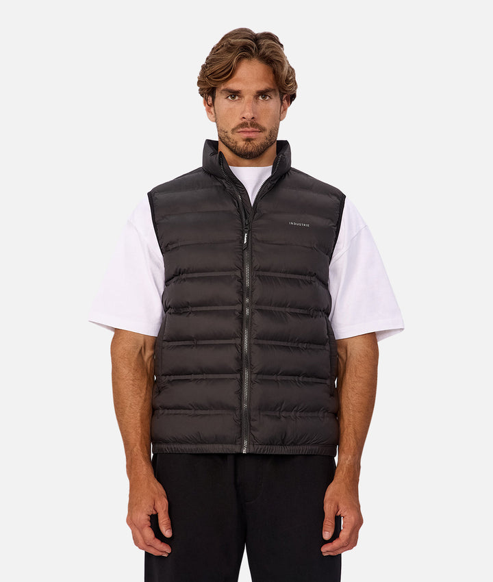 The Kyoto Puffer Vest - Black