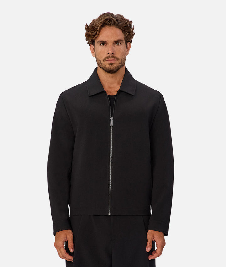 The Lusso Bomber Jacket - Black