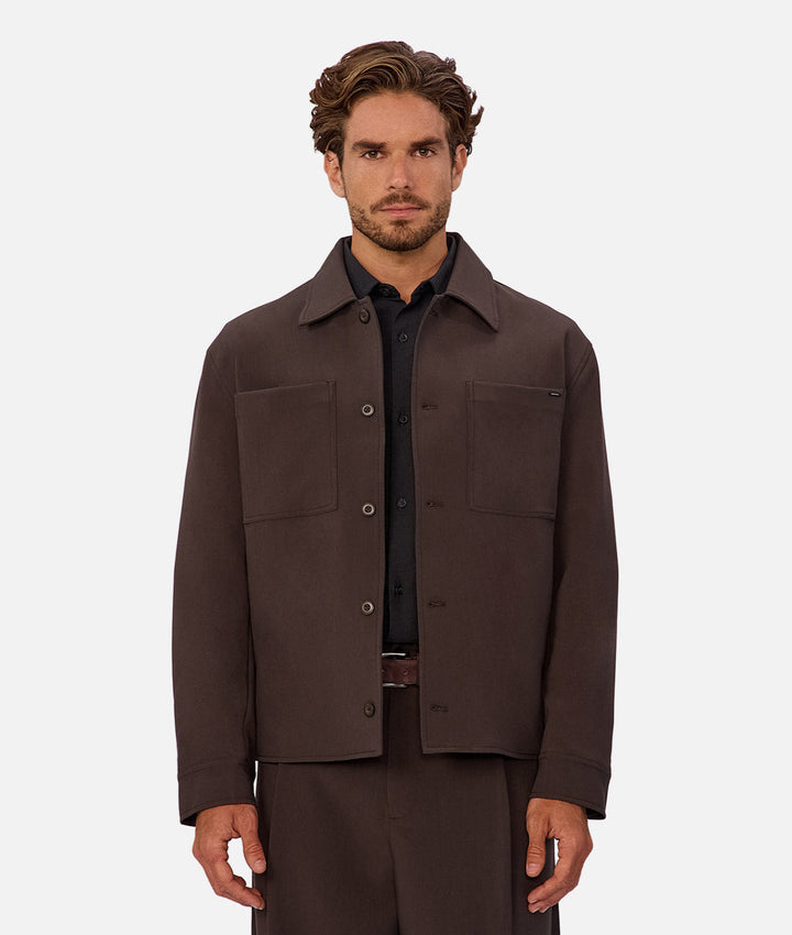 The Lusso Jacket - Dark Aubergine