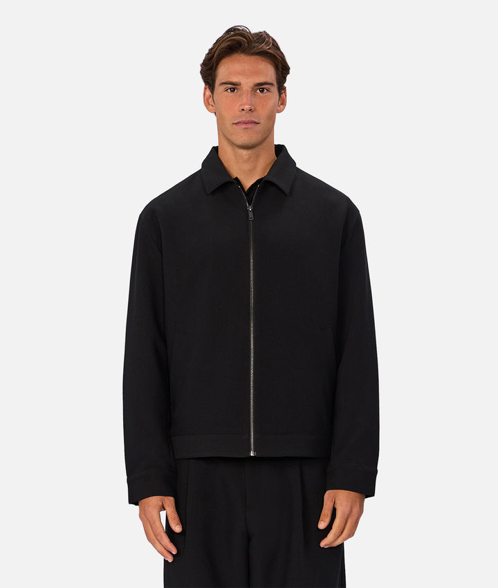 The Light Weight Lusso Bomber Jacket - Black