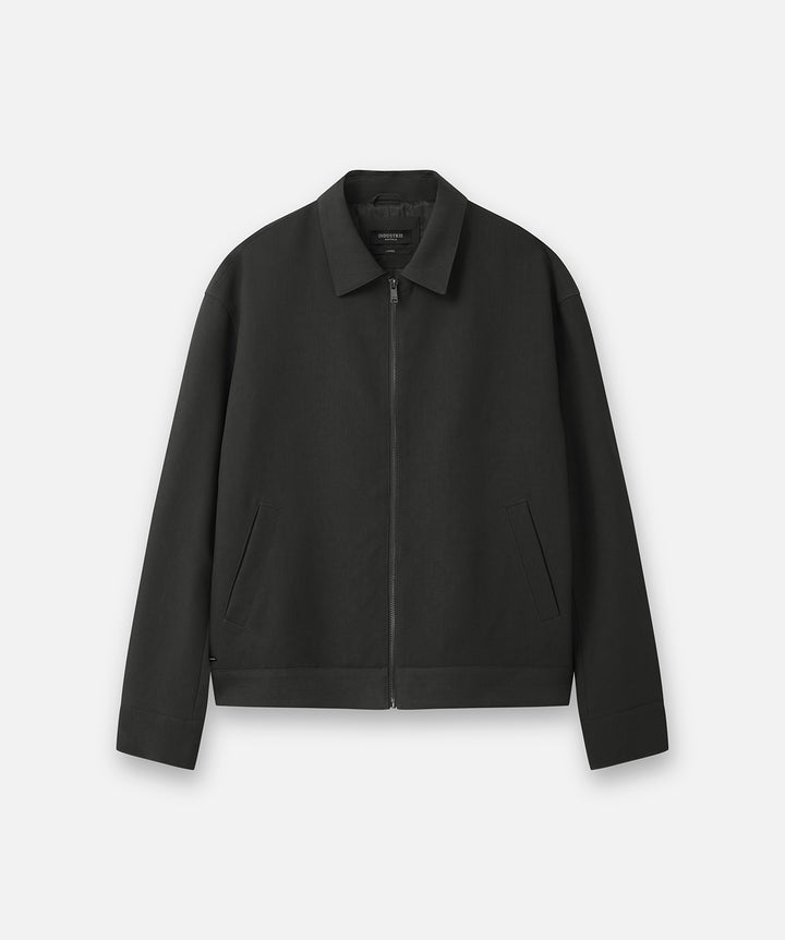 The Light Weight Lusso Bomber Jacket - Dark Aubergine