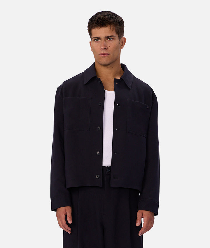 The Lightweight Lusso Jacket - Navy