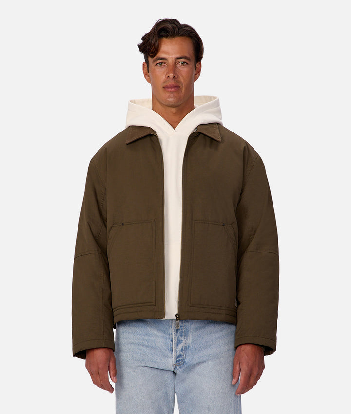 The Georgetown Padded Jacket - Military