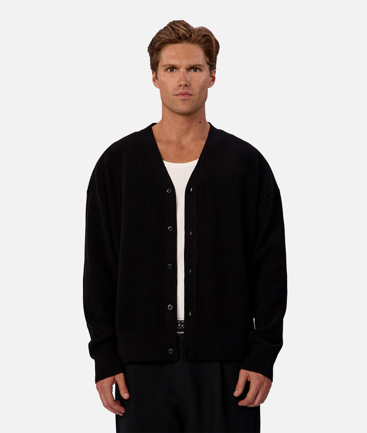 The New England Cardigan - Black