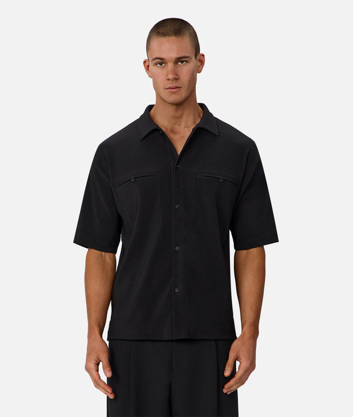 The Tijuana Short Sleeve Shirt - Black