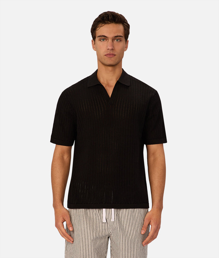 The Poolside Polo - Black