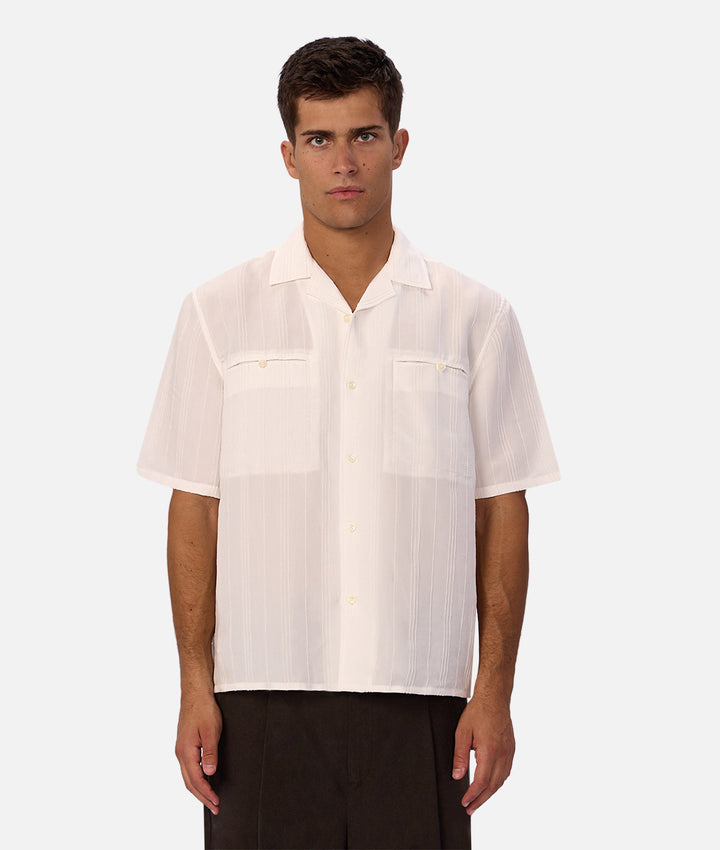 The Cabrillo Short Sleeve Shirt - Off White