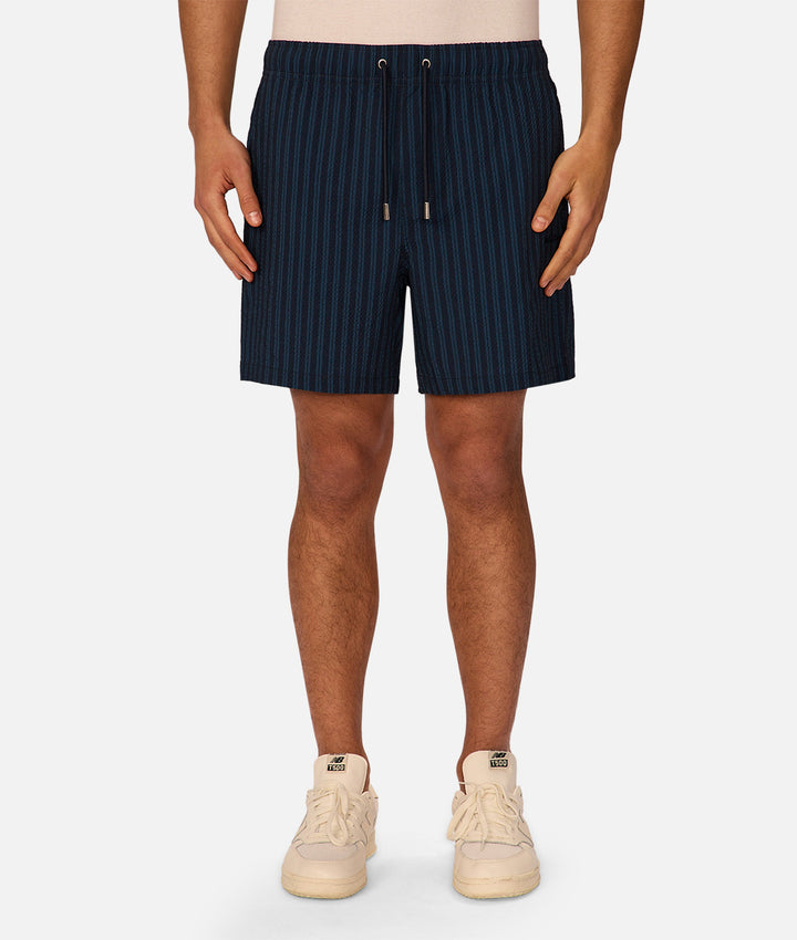 The Berkeley Swim Short - Mid Navy/Petrol