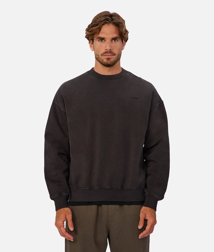 The New Del Sur Washed Sweatshirt - Washed Black