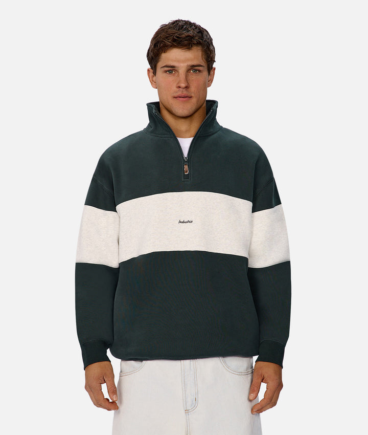The New Luton Track Top - Rich Green