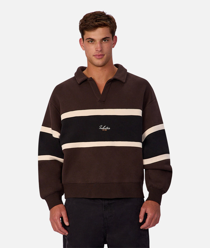The Eastbourne Track Top - Brown Combo