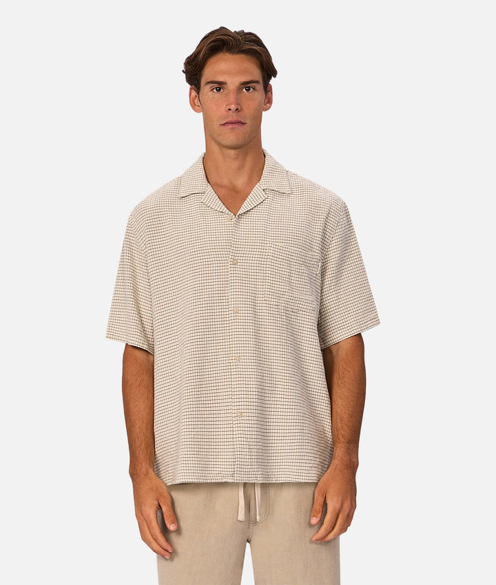 The Cornella Short Sleeve Shirt - Lead Combo