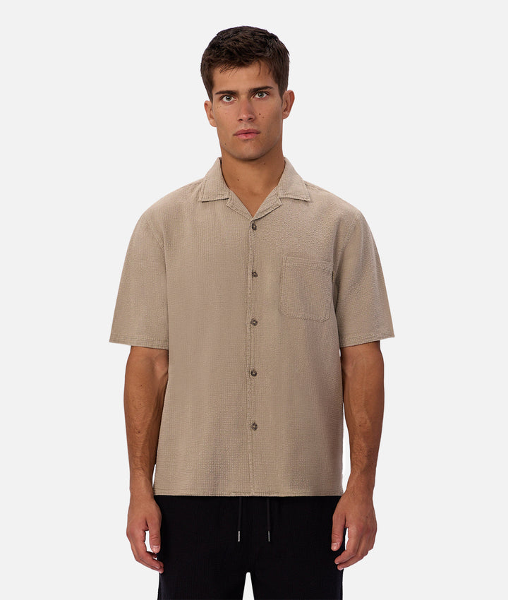 The Ecuador Short Sleeve Shirt - Taragon