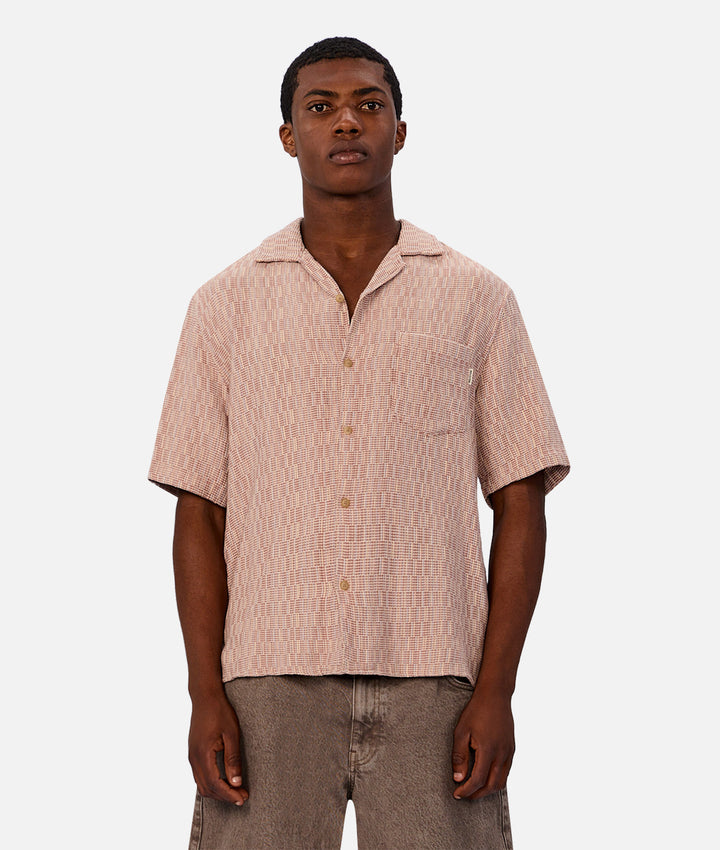 The Clinton Short Sleeve Shirt - Kidney Combo