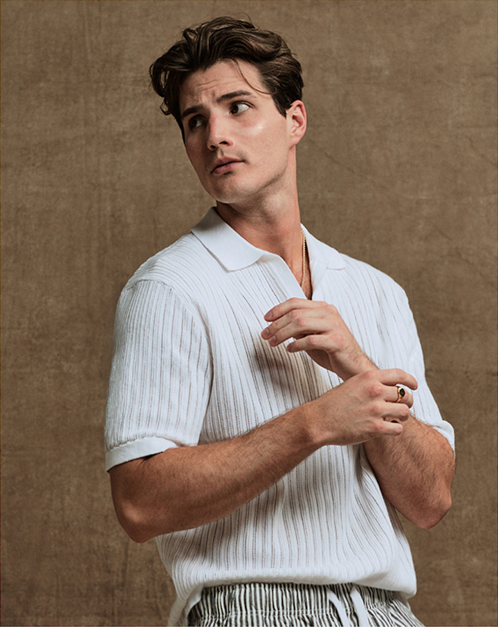 The Poolside Polo - Winter White