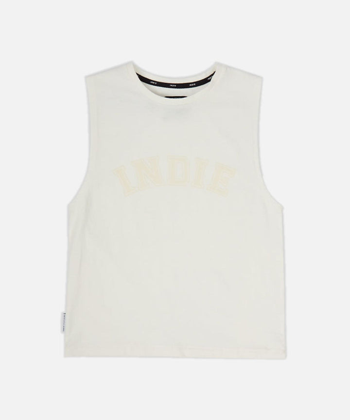 The Reyner Muscle Tank Top - Off White