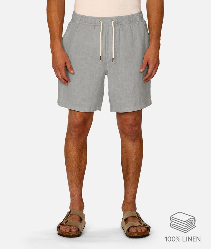 The Marina Linen Short - Aegean