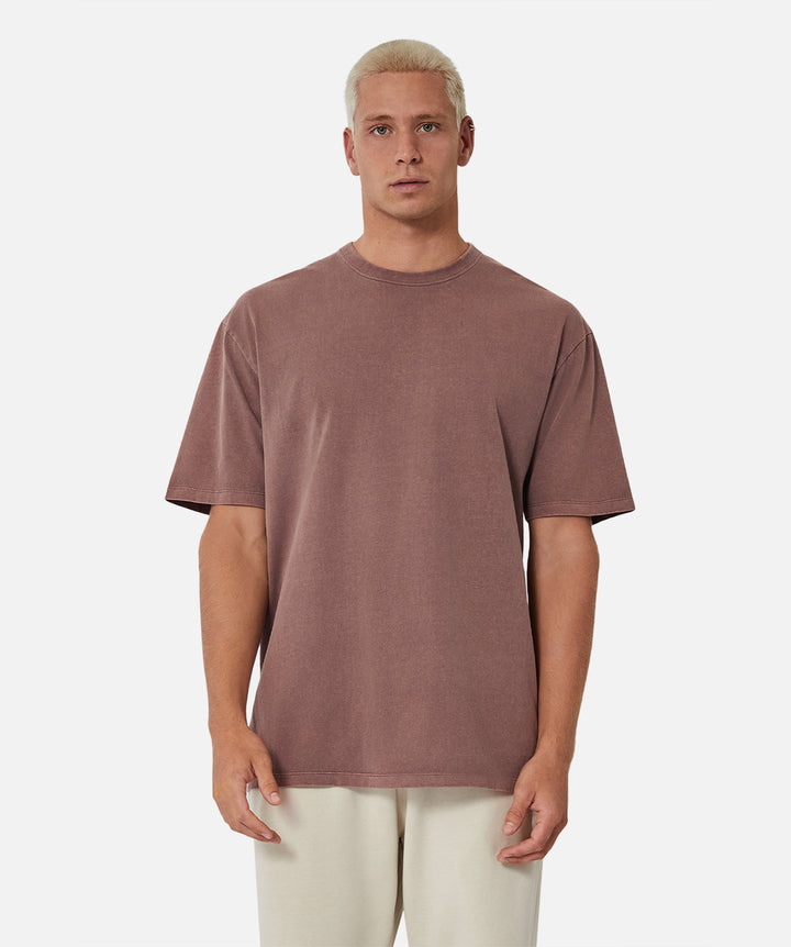 The Del Sur T-Shirt - Washed Burgundy